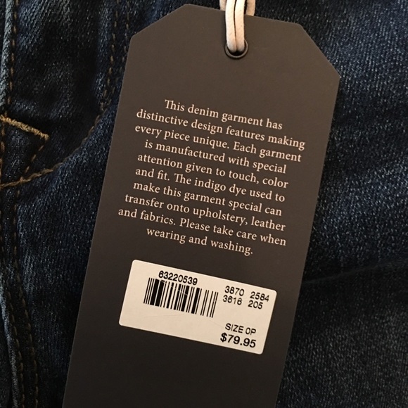 The Limited Denim Straight Leg Jeans-NWT - Picture 8 of 8